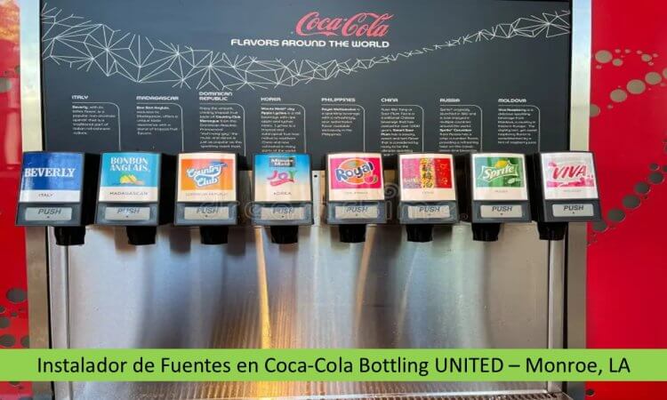 Instalador de Fuentes en Coca-Cola