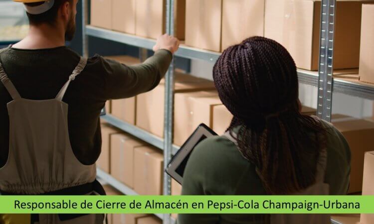 Responsable de Cierre de Almacén