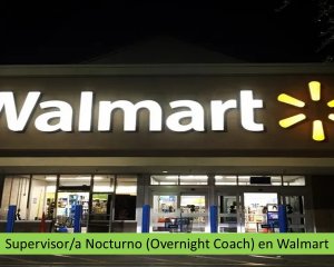 Supervisor Nocturno en Walmart